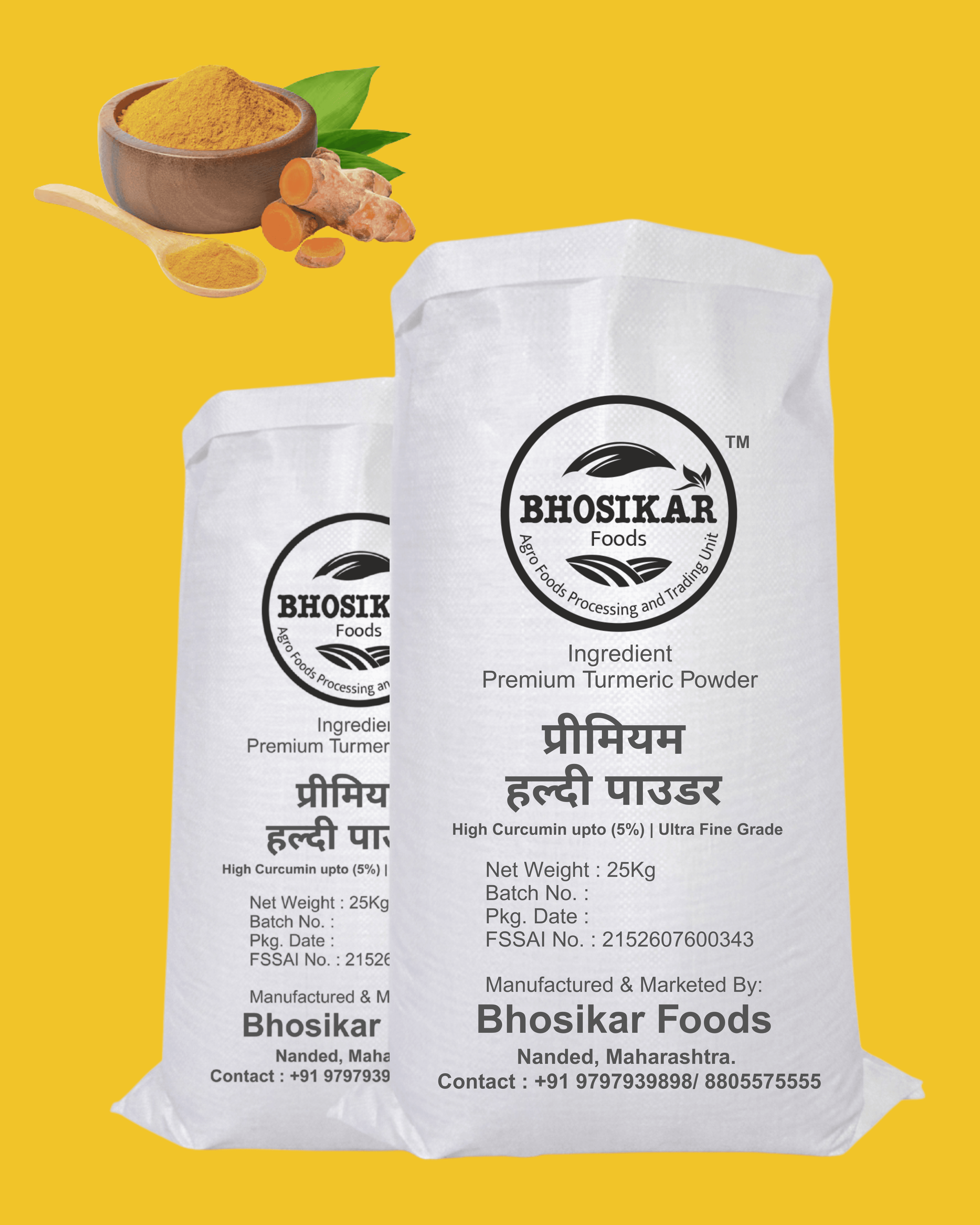 Premium Turmeric Powder Bulk Supply