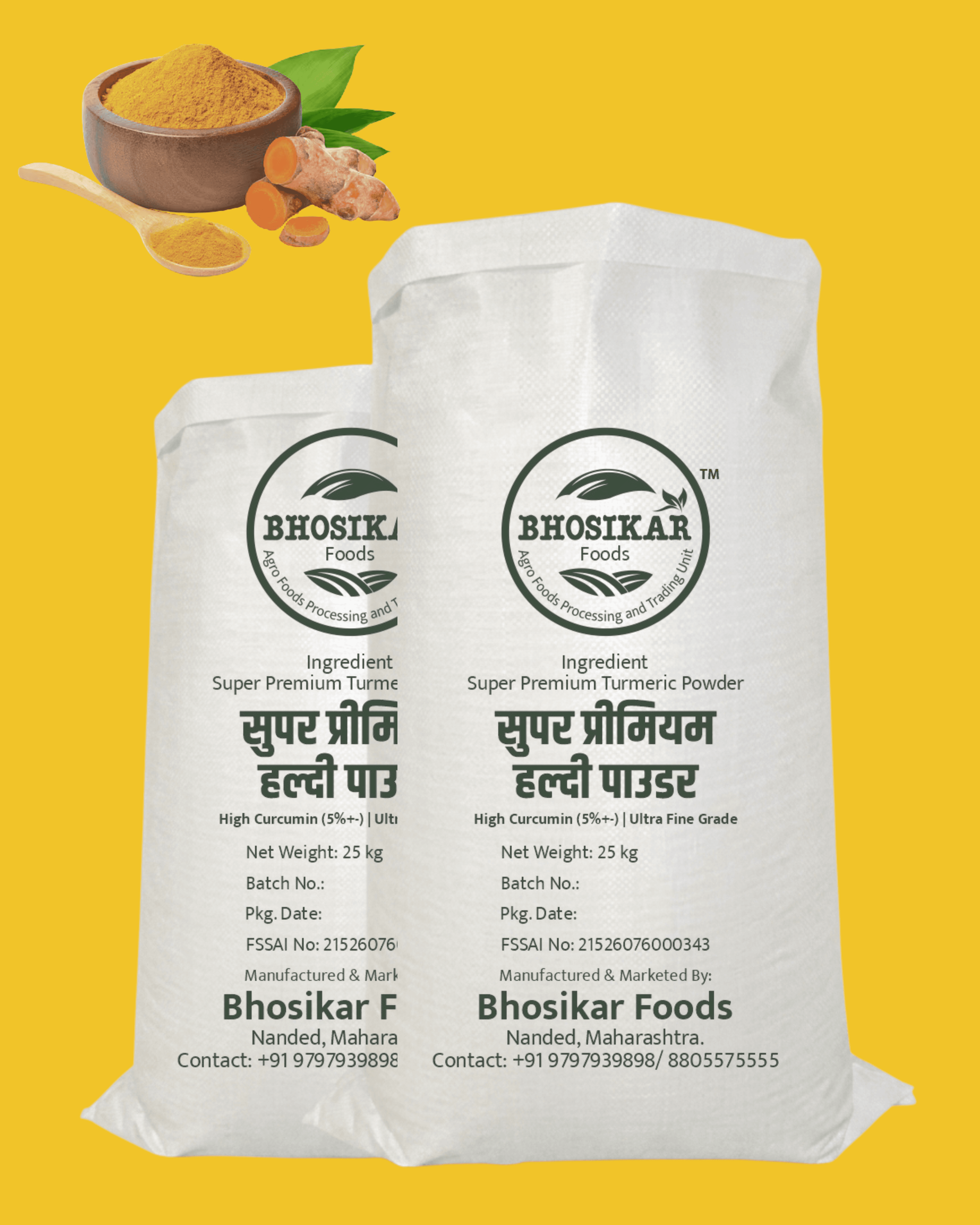 Super Premium Turmeric Powder Bulk Supply